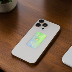 TheraProtect EMF Harmonizer - Gold - Cell Phone / Laptop / Tablet EMF Shield (2 Pack)