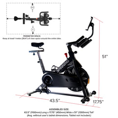 Spinning Pace Connected Spinner Bike