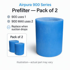 Airpura 900/900 MAX Pre-filter — Pack of 2