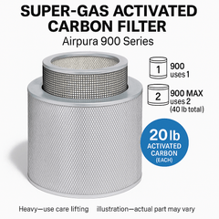 Airpura 900/900 MAX Super Gas Carbon Filter
