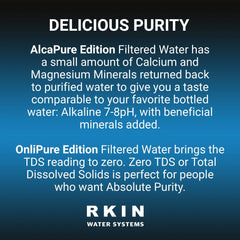 RKIN Zero Installation Purifier Countertop Reverse Osmosis Water Filter