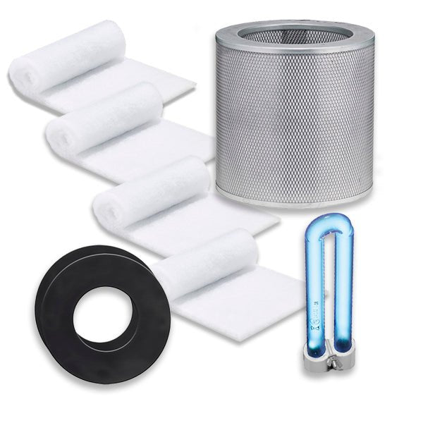 Airpura UV600 and UV700 Germicidal UV Air Purifier - 2-Year Replacement Bundle