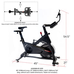 Spinning Aero Connected Spinner Bike