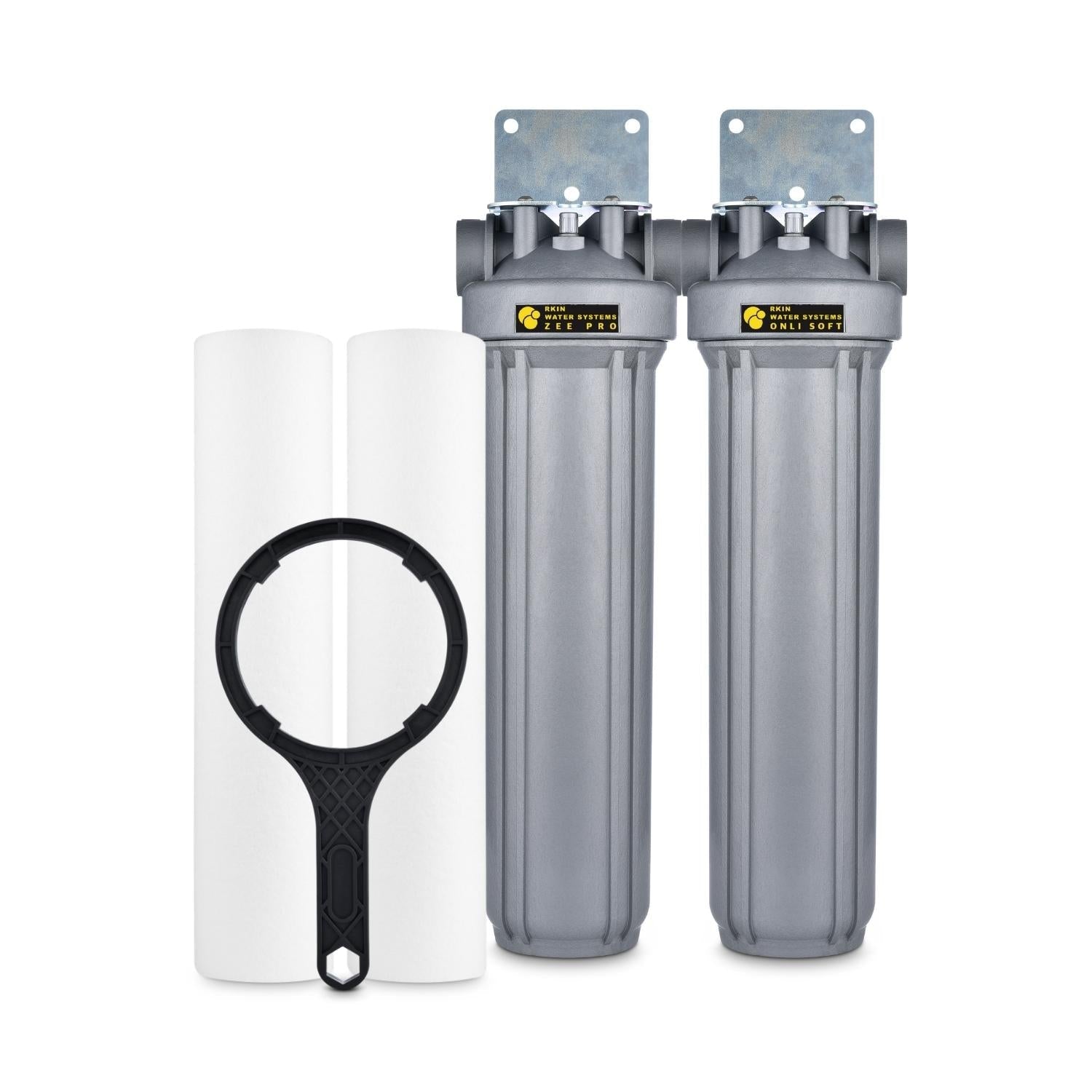 RKIN CBS Whole House Salt-Free Water Conditioner