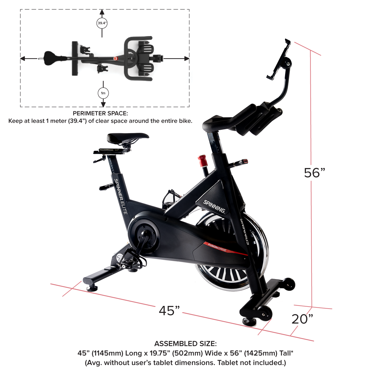 Spinning Elite Connected Spinner Bike