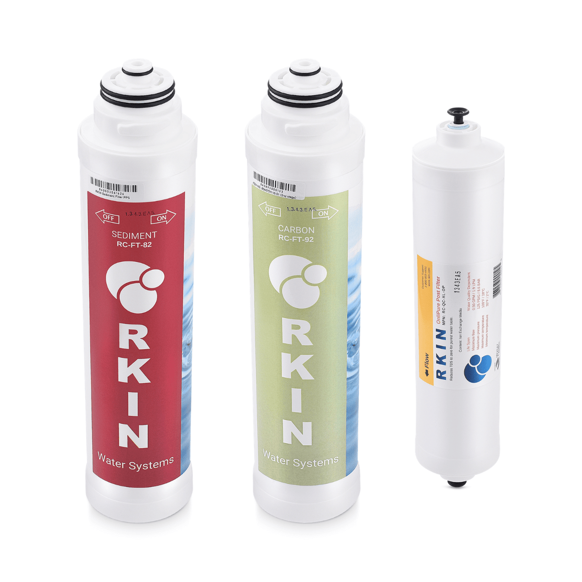 RKIN OnliPure Edition Zero Installation Purifier Replacement Filters Kit