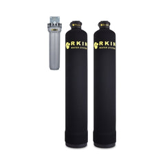 RKIN OnliSoft Pro Salt-Free Water Conditioner and Whole House Carbon Filter System