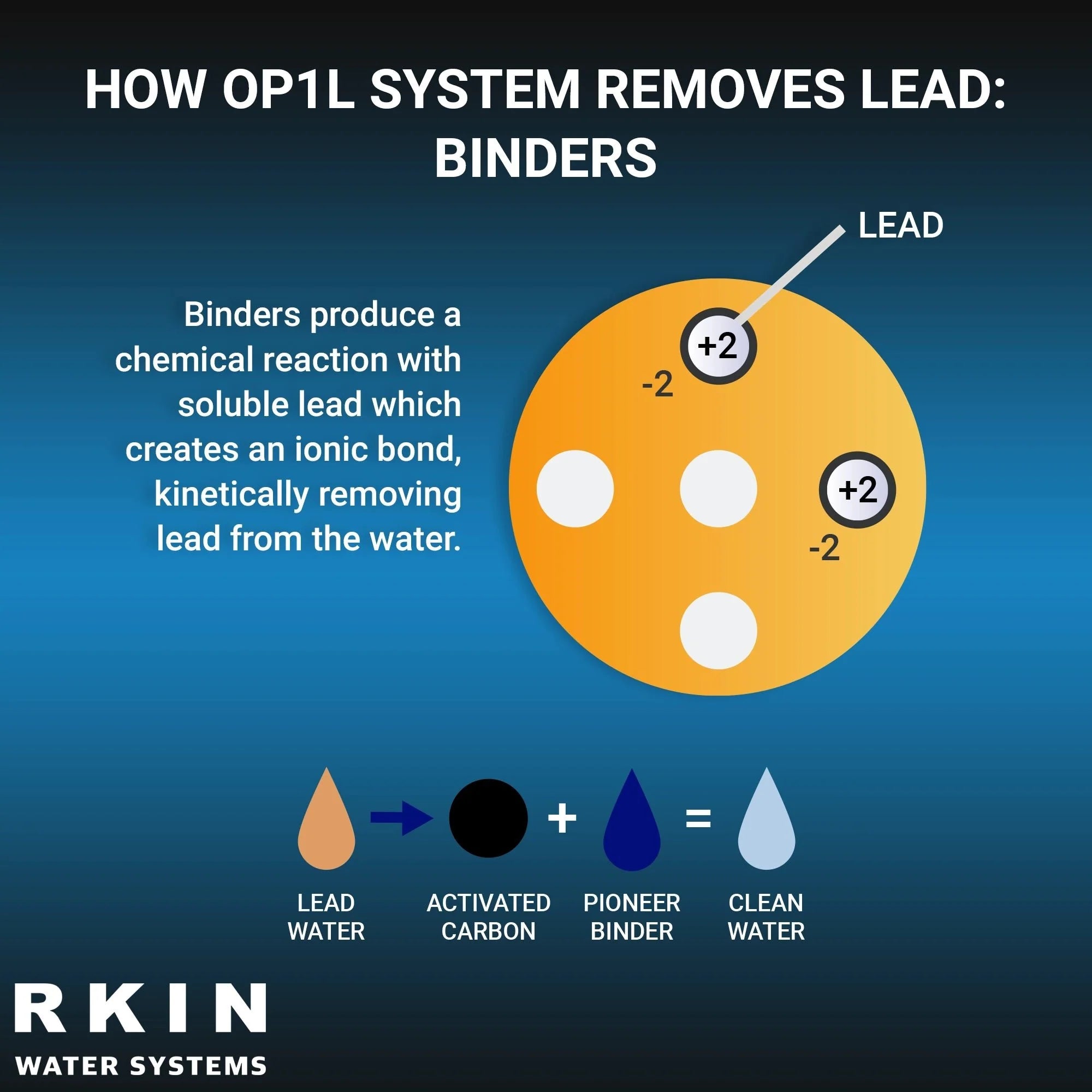 RKIN OP1L Certified Whole House Lead, Cyst, PFOA, and PFOS Water Filter System