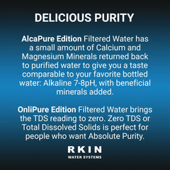 RKIN Flash Undersink Reverse Osmosis System with Chrome Lead-Free Faucet