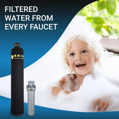 RKIN Whole House Carbon Water Filter System